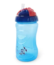 Disney Mickey Mouse Straw Cup Blue - 360 ml