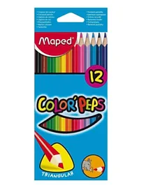 ميبد - أقلام رصاص ملونة  - رزمة من 12