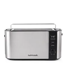 Nutricook Digital 4-Slice Toaster 1500W NCT104S - Grey
