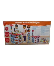 Playgo Battery Operated Gourmet Kitchennete Playset - 52 Pieces