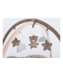 Elphybaby Playmat With Toys - Brown