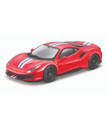 Bburago Ferrari Metallic Car - Red