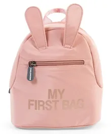 Childhome My First Bag Kids Backpack Pink - 9.4 Inches