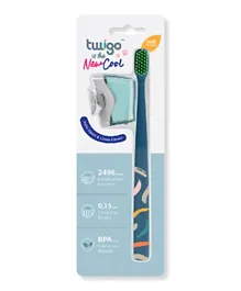 Flipper Twigo Toothbrush with Cover - Ocean Blue