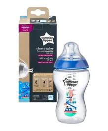 Tommee Tippee Closer to Nature Easi Vent Decorative Feeding Bottle - 340 ml