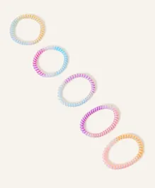 Monsoon Children Ombre Spiral Hairbands - Pack Of 5