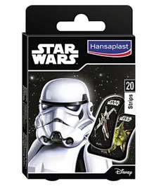 Hansaplast Disney Star Wars Kids Plasters Pack of  20 Strips - Black