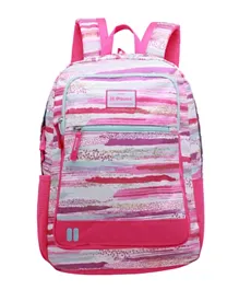 Pause Backpack with Pencilcase Pink - 17 Inches