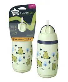 Tommee Tippee Superstar Insulated Sportee Water Bottle Green - 266mL