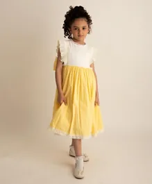 Kholud Kids Children's dress-Yellow