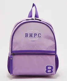Beverly Hills Polo Club Toddler Backpack Purple - 12 Inches