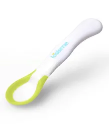Kidsme Ideal Temperature Feeding Spoon Pack Of 2 - Lime