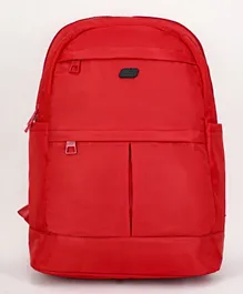 حقيبة ظهر بقسمين باللون الأحمر من سكيتشرز - 17.32 بوصة