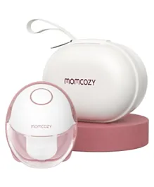 Momcozy - M6 Hands-Free Wearable Breast Pump (1-Pack) - Cozy Red