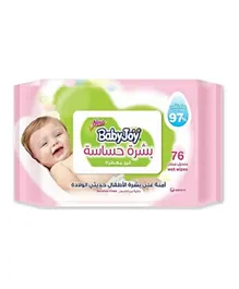 BabyJoy Sensitive Skin - 76 Wet Wipes