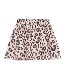 Cheekee Munkee All Over Leopard Print Skirt - Multicolor