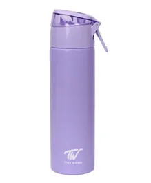 Tinywheel Water Bottle - 600ml - Purple Spray