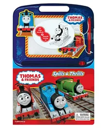 Phidal Gullane's Thomas and Friends Spills and Thrills Activity Book Learning Series - Multicolour