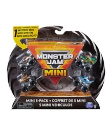 Monster Jam - Mini Vehicle 5 Pcs Pack