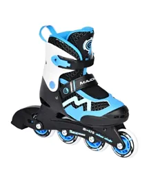 حذاء تزلج بعجلات ميجر من مايكرو - لون أزرق/أسود