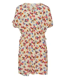 ليتل بيسز فستان مطبع بالكامل - متعدد الألوان