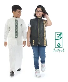برجة - سديري اليوم الوطني السعودي - أبيض
