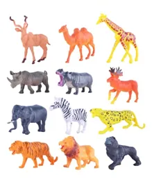 Power Joy Animal Worldz Safari Animal 4 Figures Assorted - 10.16cm Each