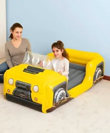 سرير هوائي من بيست واي 4 × 4 - لون أصفر