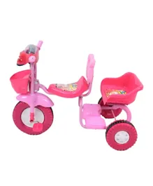 Amla Baby Tricycle with Double Seat - Pink