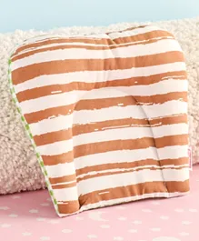 Babyhug U Shape Striped Pillow - Multicolor