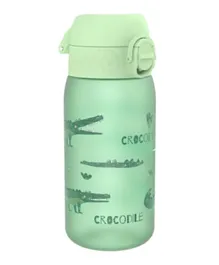Ion8 Pod Leak Proof BPA Free Kids Water Bottle Crocodiles - 350mL