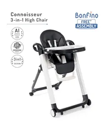 Bonfino Connoisseur 3 in 1 High Chair - Black