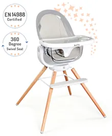 Bonfino Relish High Chair - Light Grey