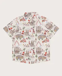 Monsoon Children London Printed Shirt - Multicolor