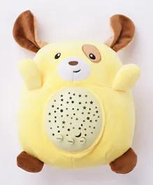 Musical Stuffed Puppy with Projector - 25cm