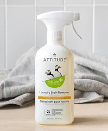 Attitude - Laundry Stain Remover - Citrus Zest, Hypoallergenic (800ml)