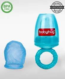 Babyhug Fruit And Food Nibbler 2 In 1 With Mesh And Silicone Sac