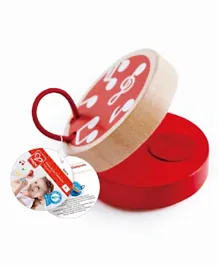 Hape Wooden Clap Along Castanets - Red