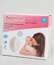 Bebecom Breast Pads - 48 Pieces
