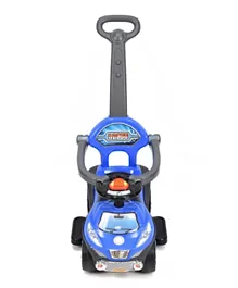 Amla - Children's Push Car With Music And Joystick - Blue Color Q03-3B