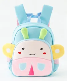 Cute Backpack with Ears Blue - 12 Inch