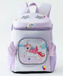 Bonfino Cute Unicorn Backpack Purple - 13 Inch