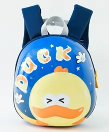 Duck Hard Front Case Backpack Blue - 11 Inch