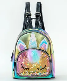 Unicorn Embellished Backpack - 8 Inches