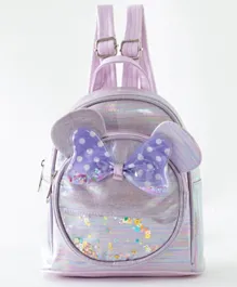 Stylish and Classic Backpack Purple - 8 Inches