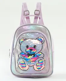 Stylish and Classic Panda Backpack Purple - 9 Inches