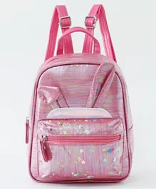 Stylish and Classic Backpack Rose Red - 9 Inches