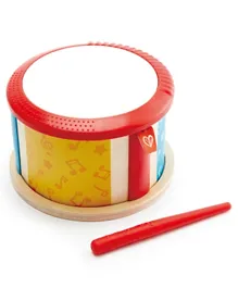Hape Wooden Double Sided Hand  Drum with Drumstick