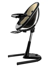 Mima Moon Highchair with Footrest - Gold Black