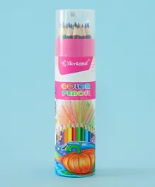 أقلام ملونة مثلثة - 24 قطعة